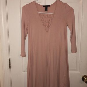 Light Pink long sleeved dress